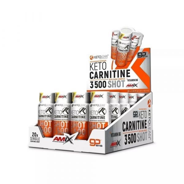 Amix KetoLean® Keto goBHB® + Carnitine Shot 20 x 60 ml - Orange