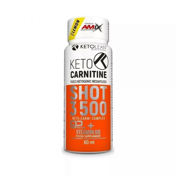 Amix KetoLean® Keto goBHB® + Carnitine Shot 60 ml - Lemon