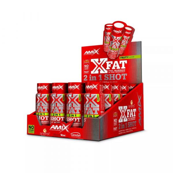 Amix X-Fat 2 in 1 SHOT 20x60ml BOX Fruity