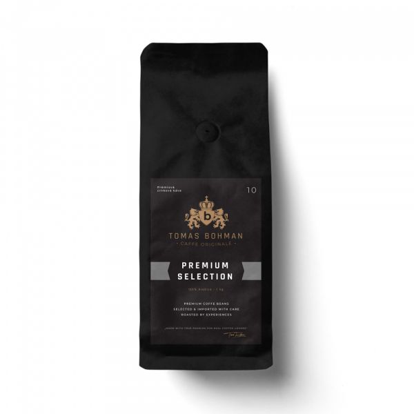 Lahodná čerstvě pražená zrnková káva Tomas Bohman Caffe Originale - Premium Selection 0,5 kg