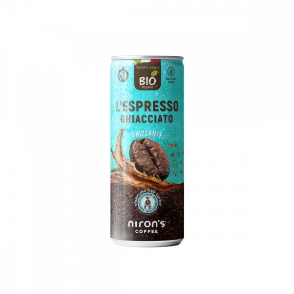L’espresso Ghiacciato - ledová perlivá káva 250 ml plechovka 