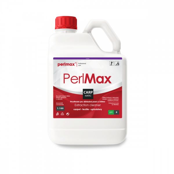 Perlmax TPC Carp Matic 5 litrů - čisticí prostředek na čistění koberců extraktory
