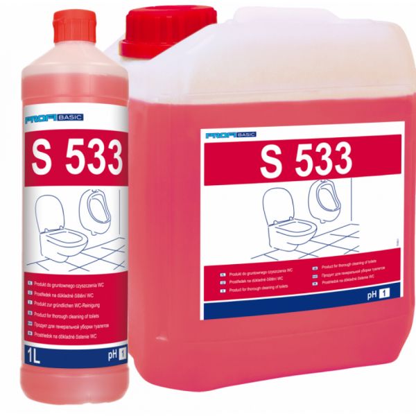 PROFIBASIC S 533 - generální úklid sanitárních zařízení  1 litr