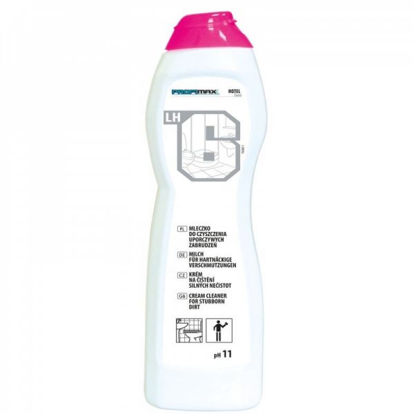PROFIMAX LH 6 - Čistící mléko na úporné nečistoty - PRODUKT NA PŘÍMÉ POUŽITÍ 0.5 litru