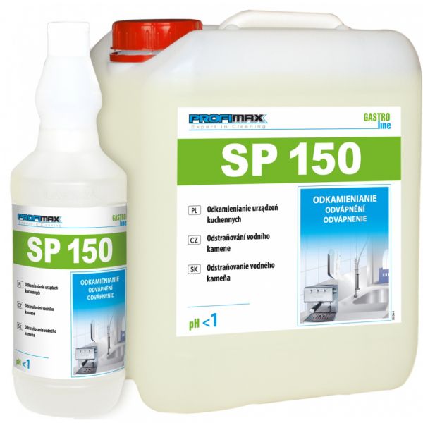 PROFIMAX SP 150 - prostředek na odstraňování vodního kamene z kuchyňských zařízení 1 litr