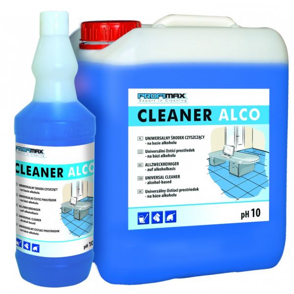 Profimax universal alco cleaner 10 litrů - universální alkoholový čisticí prostředek pro ruční i strojoní mytí