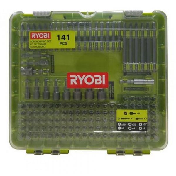 Ryobi RAKD141 - 141ks šroubovacích bitů
