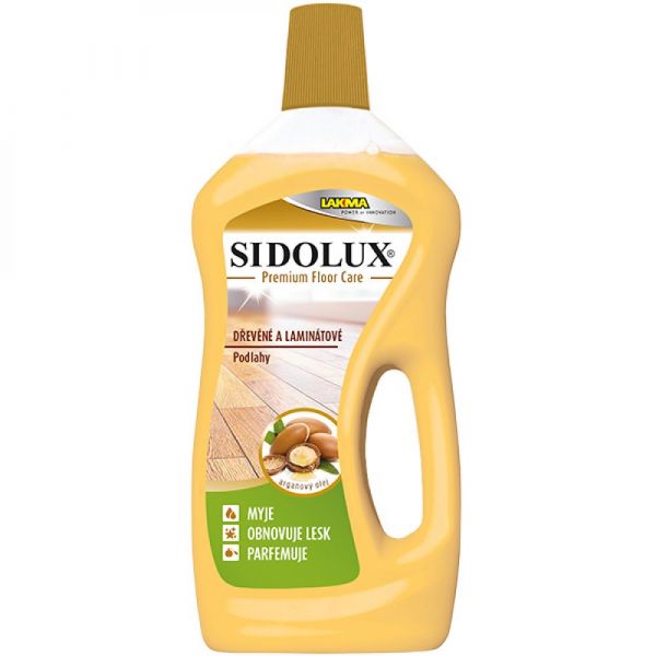 Sidolux Premium Floor Care na dřevěné a laminátové podlahy - arganový olej 750ml